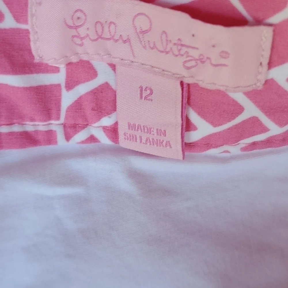 Lilly Pulitzer Skort 12 vintage great condition